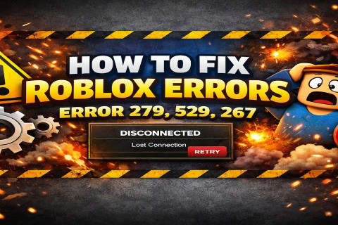 Як виправити помилки Roblox (Error 279, 529, 267) — повний гайд 