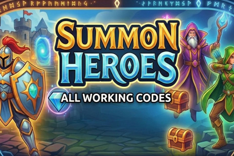 All Working Summon Heroes Codes: Free Gems and Gold 2026