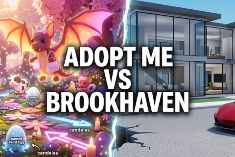 Adopt Me проти Brookhaven 