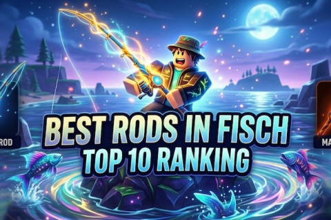 Топ 10 вудок у Roblox Fisch: яку вибрати для фарму та вилову легендарок