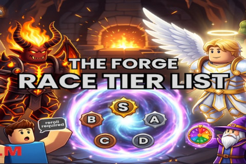 The Forge Roblox: Tier List рас — яку обрати і чому Human — це тупик